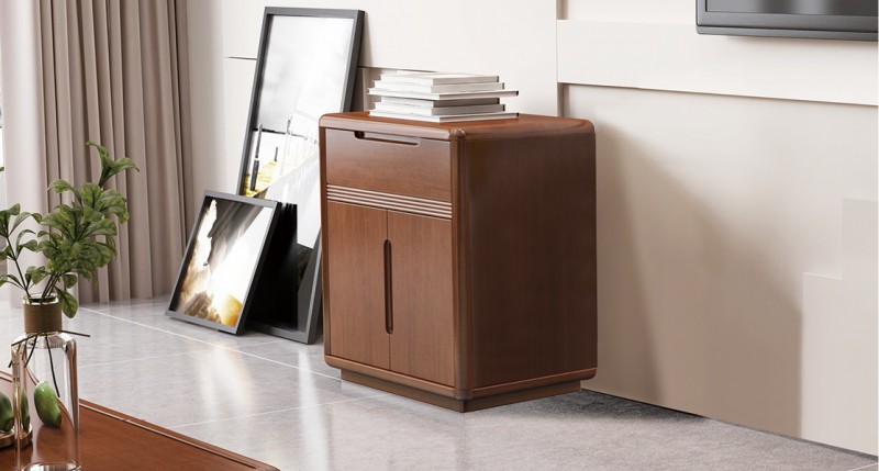 木匠空間現代簡約實木邊柜DS02#