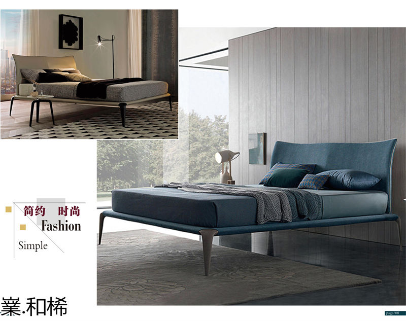 嶪.和桸 意式極簡風(fēng)格軟床