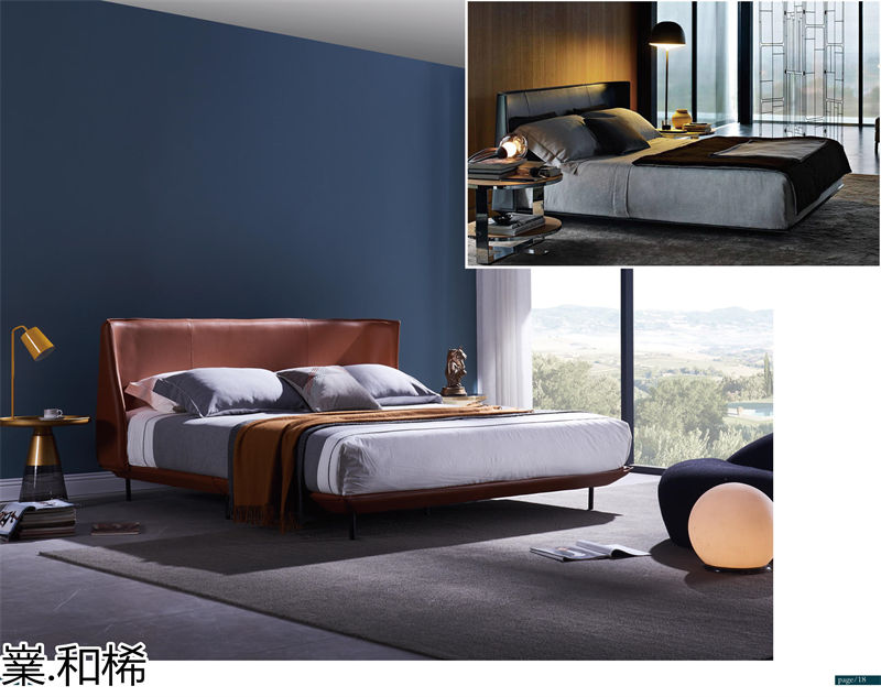 嶪.和桸 意式極簡風(fēng)格軟床
