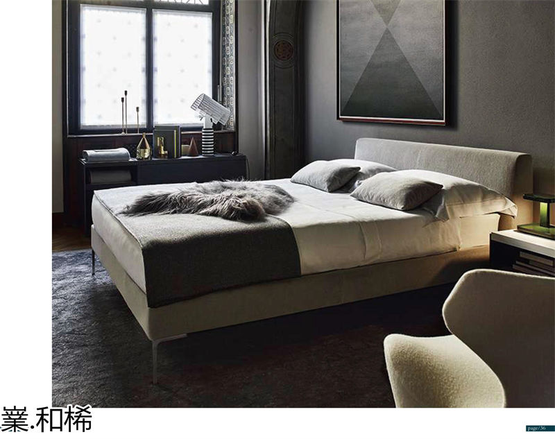 嶪.和桸 意式極簡風(fēng)格軟床