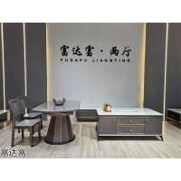 富達富家具,南康現代時尚輕奢兩廳家具,江西白油歐式餐桌椅、電視柜、茶幾生產廠家