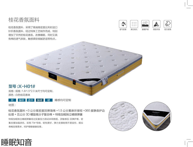 睡眠知音床墊