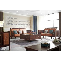 上晉新中式家具，南康胡桃木家具，江西新中式胡桃木套房招商，仁俊家具生產廠家