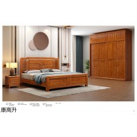 康高升家具，南康烏金木家具，江西新中式實木家具，新中式烏金木套房生產廠家