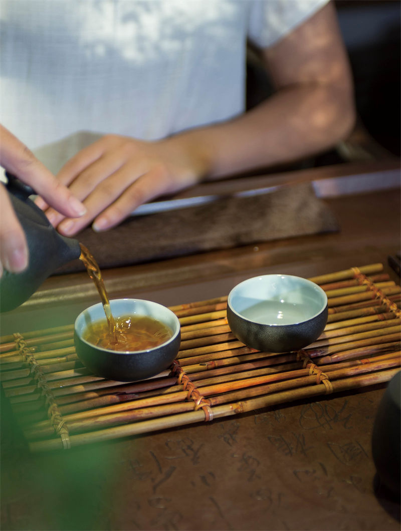 景恒現代簡約實木茶臺