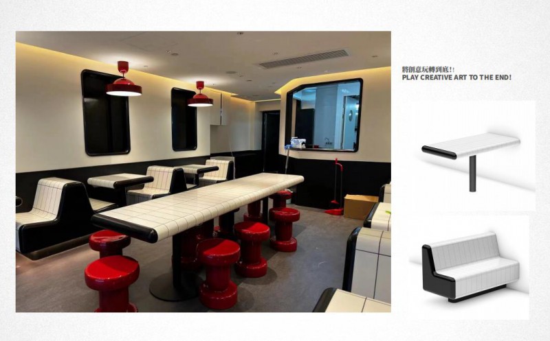 美砼建裝杜邦可麗耐實體面材家具系列