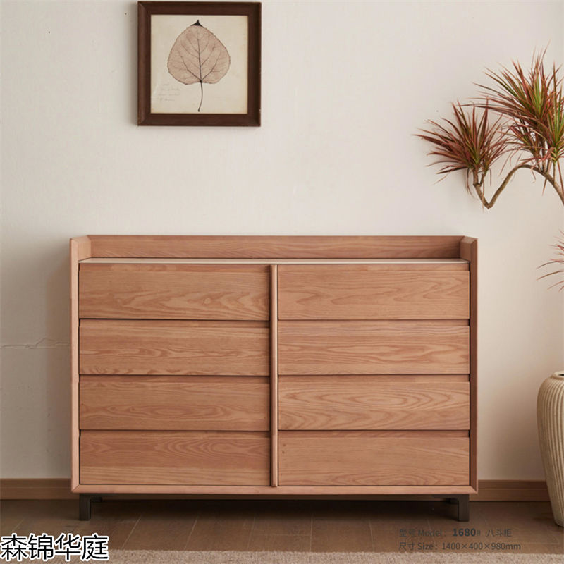 森錦華庭現代極簡白蠟木家具