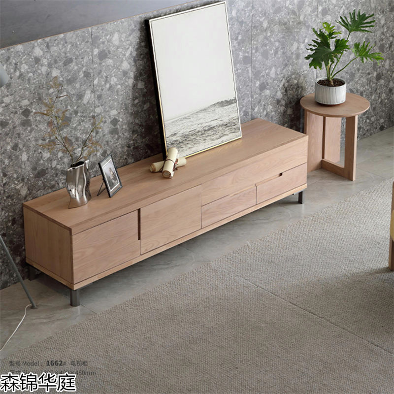 森錦華庭現代極簡白蠟木家具