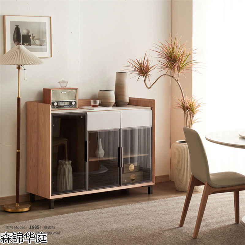 森錦華庭現代極簡白蠟木家具