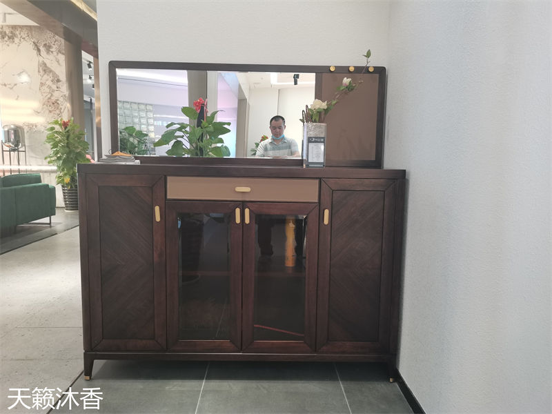 世紀(jì)豪軒&middot;天籟沐香 蘭亭韻-悅系列時尚輕奢新中式風(fēng)格愛里古夷蘇木家具展廳實拍