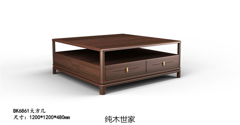 純木世家·御木之尚 現代新中式風格非洲紫檀木家具