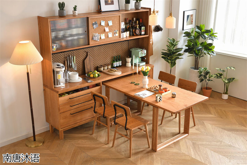 南唐沐語北歐侘寂風北美櫻桃木家具