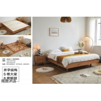 櫻桃木家具，南康北歐侘寂風家具，江西北美櫻桃木套房招商，南唐沐語家具生產廠家