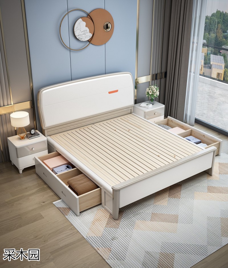 采木園實木床