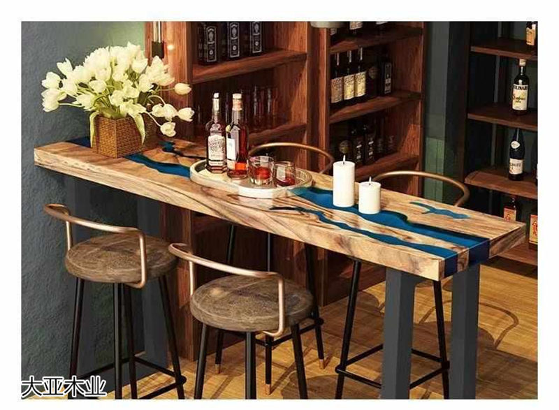 設計師藝術創意實木樹脂家具