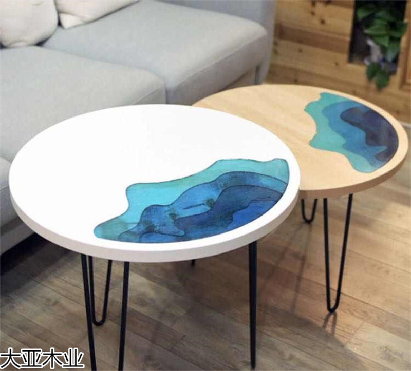 設計師藝術創意實木樹脂家具