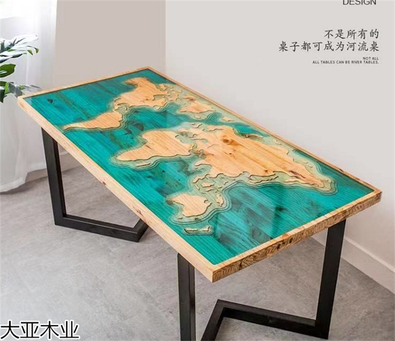 設計師藝術創意實木樹脂家具