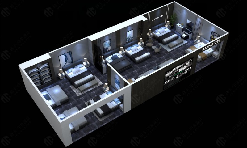 艾匠部分加盟專賣店效果圖