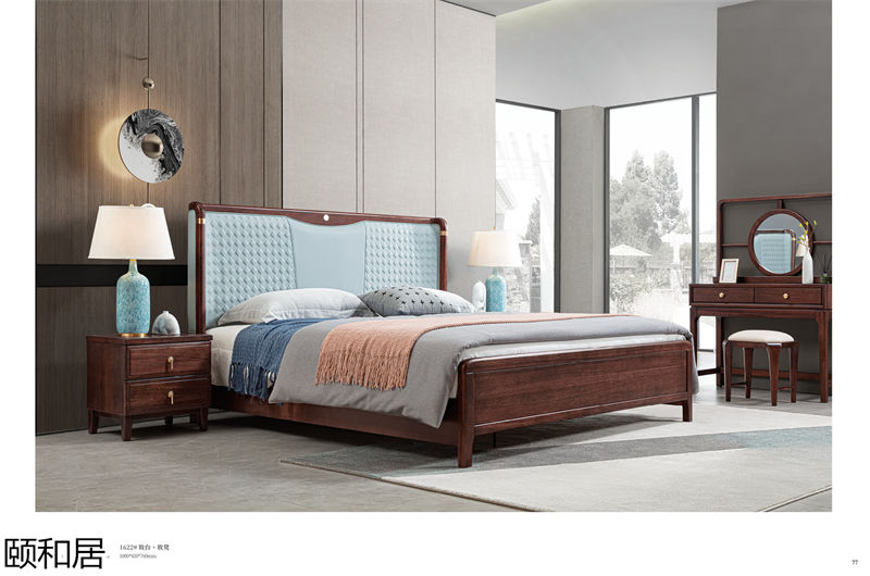 頤和居&middot;東方簡奢 新中式烏金木家具