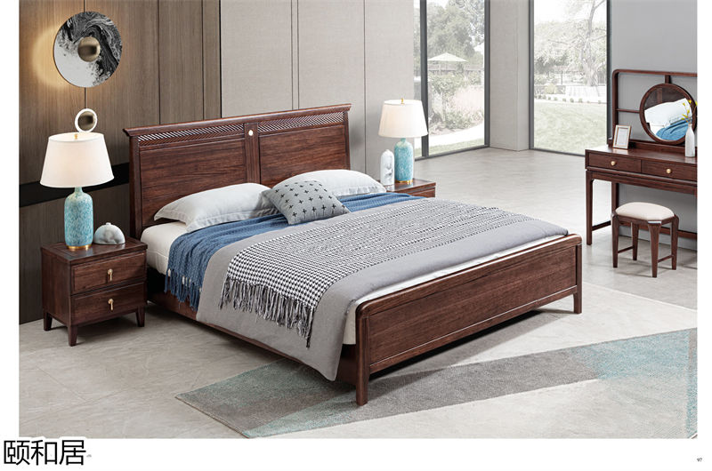 頤和居&middot;東方簡奢 新中式烏金木家具