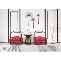 華軒新中式烏金木休閑椅330#、休閑幾290#