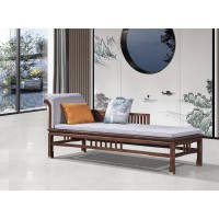 華軒新中式烏金木貴妃沙發308#