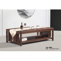 華軒新中式烏金木長茶幾336#