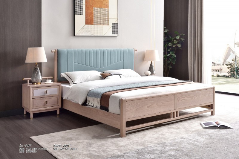 床2203#、床頭柜2201#2