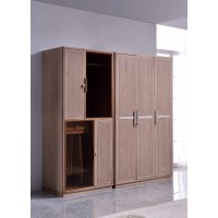 雅菲林北歐簡約白蠟木兩門衣柜601#、三門衣柜601#