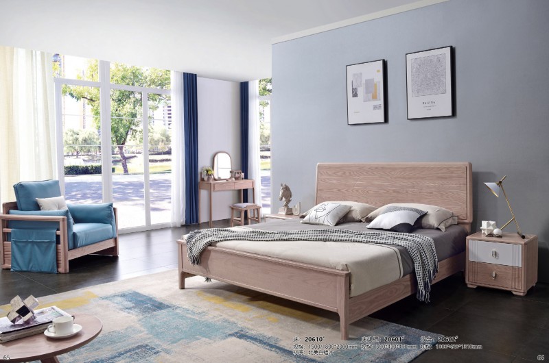 床20610#、床頭柜20601#、妝臺20602#