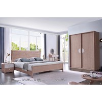 雅菲林北歐簡約白蠟木床20601#