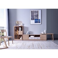 雅菲林北歐簡約白蠟木組合電視柜20601#