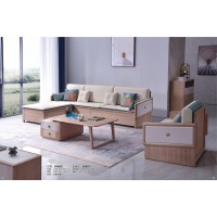 雅菲林北歐簡約白蠟?zāi)旧嘲l(fā)20602#、長茶幾20601#