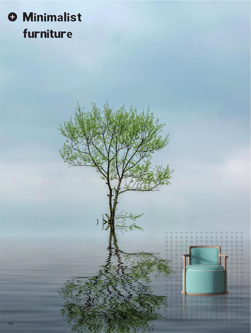 振業佳現代輕中簡約實木家具