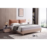 雅菲林極簡輕奢白蠟?zāi)敬?0618#、床頭柜20603#