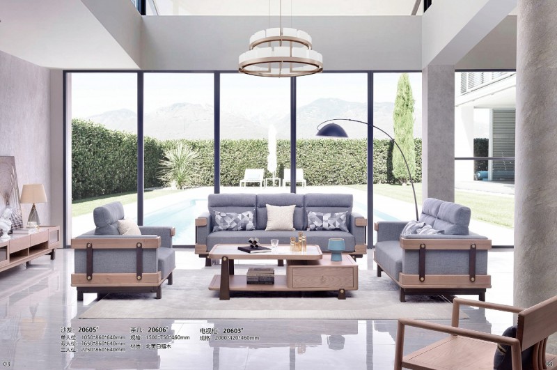 沙發20605＃、茶幾20606#、電視柜20603#