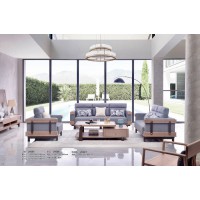 雅菲林極簡輕奢白蠟?zāi)旧嘲l(fā)20605＃、茶幾20606#