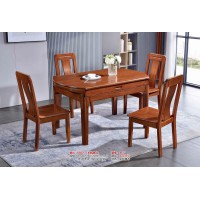 長城金絲檀木餐臺6602#（木軌跳臺）、餐椅111#