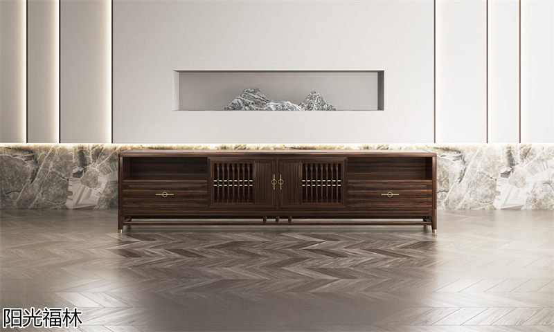 陽光福林&middot;和順新中式風格烏金木家具