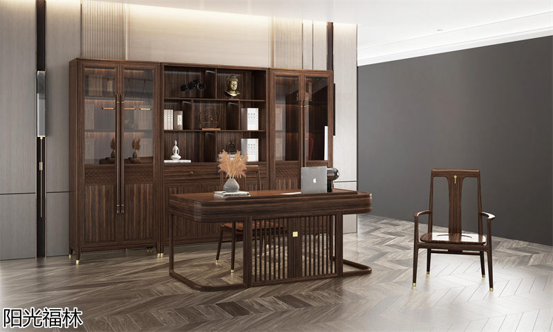 陽光福林&middot;和順新中式風格烏金木家具