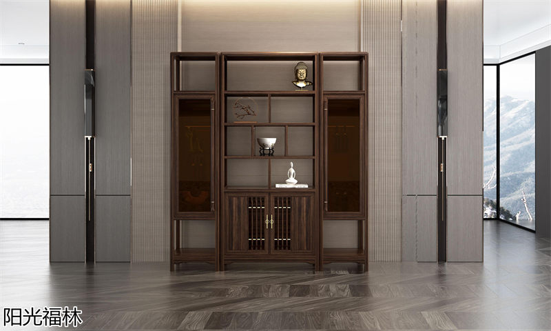 陽光福林&middot;和順新中式風格烏金木家具