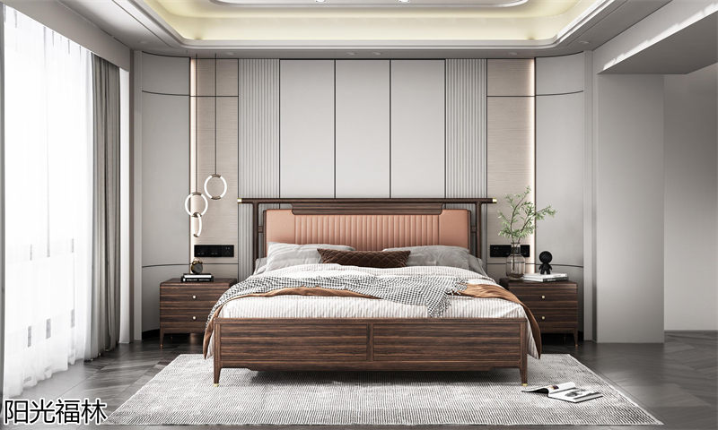 陽光福林&middot;和順新中式風格烏金木家具