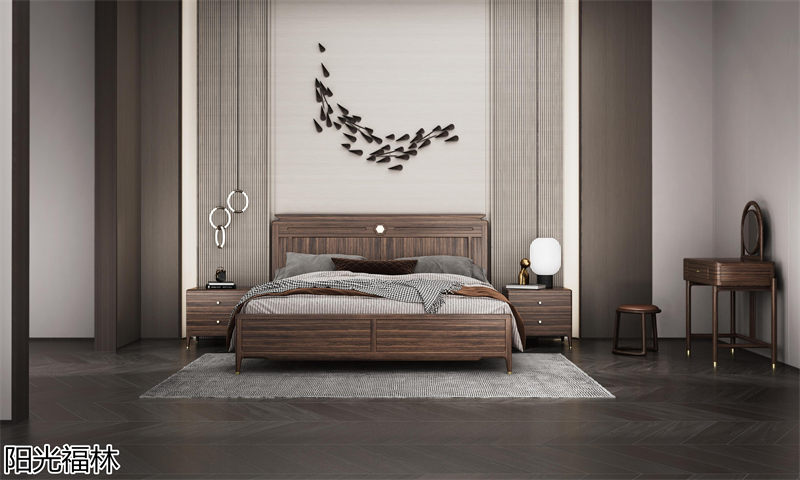 陽光福林&middot;和順新中式風格烏金木家具