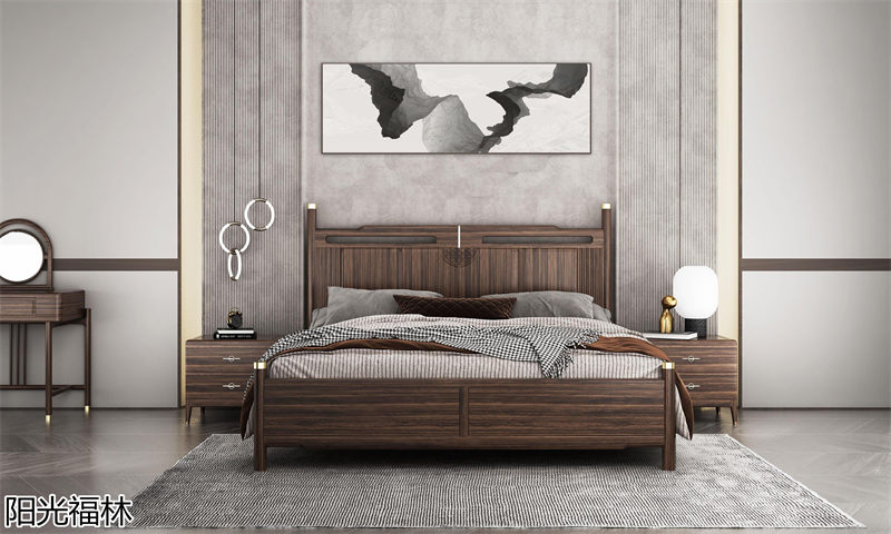 陽光福林&middot;和順新中式風格烏金木家具