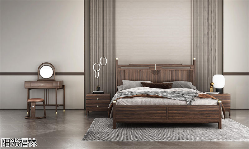 陽光福林&middot;和順新中式風格烏金木家具