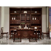 昌龍禾運新中式烏金木C-102#茶臺