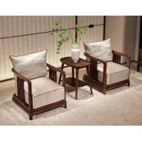 昌龍禾運新中式烏金木1-214#休閑椅、1-2210#休閑幾