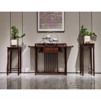 昌龍禾運新中式烏金木1-382#玄關