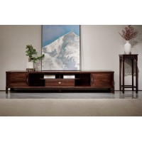 昌龍禾運新中式烏金木1-233#電視柜
