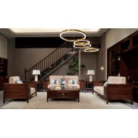 昌龍禾運(yùn)新中式烏金木1-203#沙發(fā)